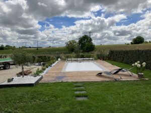 Création de jardin pour piscine